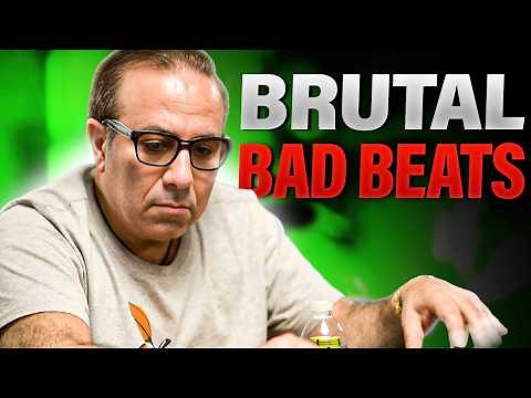 MOST BRUTAL Poker BAD BEATS Ever Recorded!
