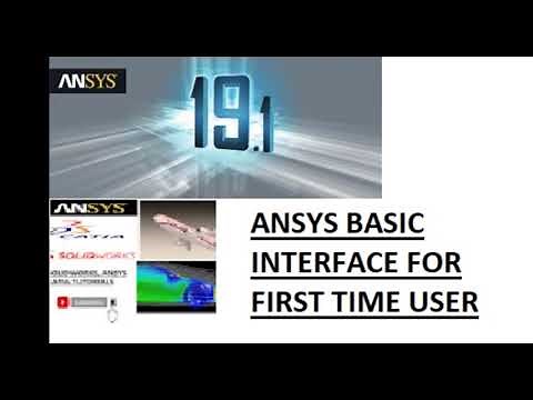 ANSYS (ALL) BASIC USER INTERFACE FOR FIRST TIME USER/ WHAT YOU SEE WHEN YOU OPEN ANSYS WORKBENCH