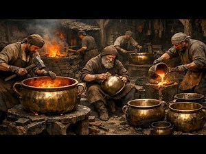 Inside Medieval Cauldron Making: Why Every Household Revolved Around One Pot (Full Process)