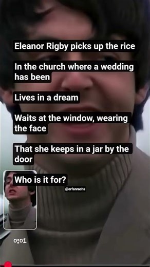 The Beatles - Eleanor Rigby (1966)