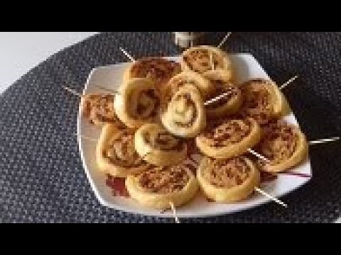 Feuilletés au chorizo