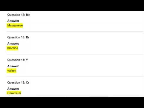Master Chemistry Elements 21-40: Free Study Games 2026