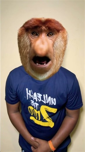 😂🐒 **Proboscis Monkey Makes the FUNNIEST Noises! 😱🤣** #money