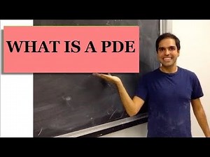 What is a PDE ?