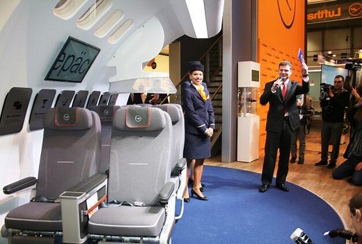 Lufthansa stellt neue Premium Economy Class vor