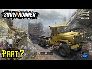 Snowrunner | Medium Logs Delivered To Farm Mission | Part 7