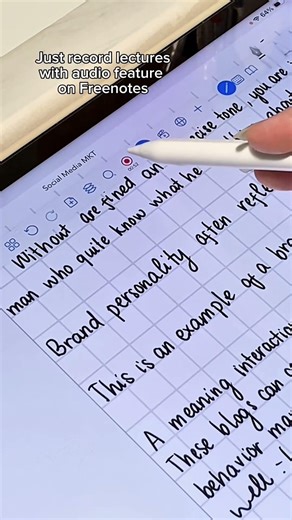 Never miss a lecture detail—Freenotes audio recording has my back👩🏻‍💻✨ #freenotes#studytok#studying