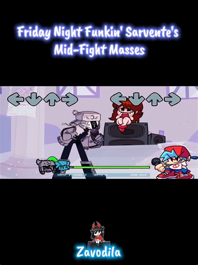 Exploring Sarvente's Mid-Fight Masses in Friday Night Funkin'