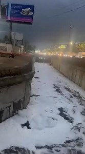 #Local | No contaban con la lluvia Las obras de carretera a Chapala se vieron inundadas por la lluvia de ayer, causando daños y retrasos además de un gran caos vial | Las Noticias en GDL