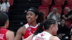 52K views · 263 reactions | MAR-JANA MAGIC 諾 MJ Phillips comes alive for the Petro Gazz Angels in the second set, delivering quick attacks off smooth sets from Chie Saet against the ZUS Coffee Thunderbelles in Game 3 of their 2024–25 PVL All-Filipino Conference best-of-three quarterfinals series! #PVL2025 #TheHeartofVolleyball #OneSports | One Sports | Facebook