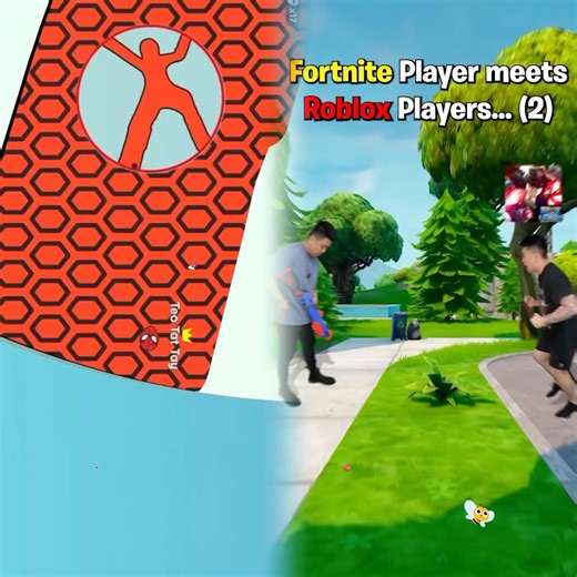 Fortnite vs Roblox 2 #shorts