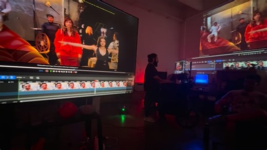 Alex de la Iglesia on Instagram: "con los previs con @77toros y @digitalcapo en @outer_313"