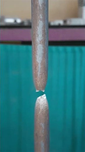 How Much Force to BREAK a 12mm Steel Bar?💥 #shorts #shortsfeed #laboratory #experiment #engineering