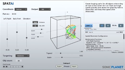 AI-Assisted Surround Sound Tool