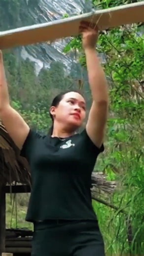 This Jungle Bamboo House Build is Pure Genius #satisfying #construction #handmade