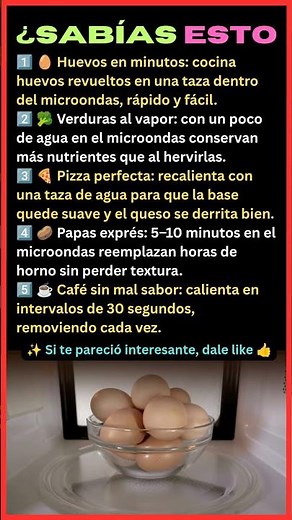 Trucos del Microondas que NO Conocías 😱 | Cocina Rápido y Bien