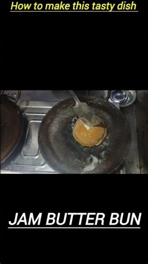 how to make JAM BUTTER BUN || VERY TASTY 😋😋😋