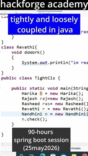 what is strongly coupled in java