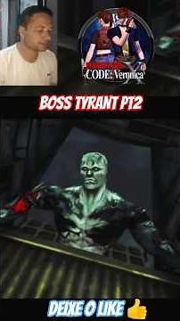 Resident Evil Code: Veronica X HD Remaster do Playstation 3 Boss Tyrant parte 2 #codeveronicax