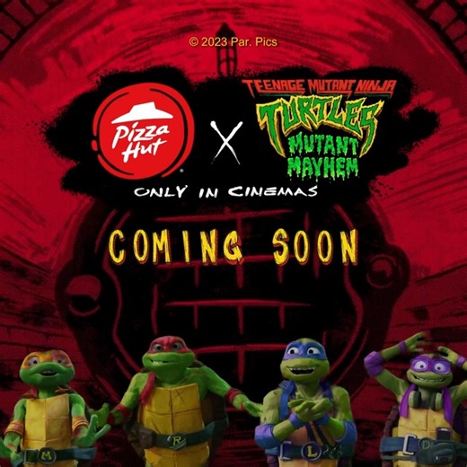 Stay tuned 👀💚🍕🐢 #comingsoon #PizzaHutCyprus #TMNTMovie @tmntmovie | Pizza Hut
