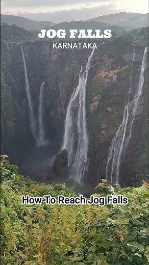 How To Reach Jog Falls | Kollur Mookambika To Jog Falls #travel #jogfalls
