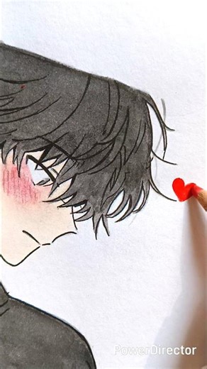 3rd of December ✨anime guy drawing #anime #love #sketch #shorts