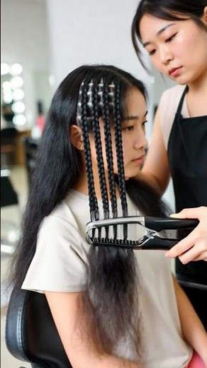 hair braiding using hair braiding machine #braidhairstyles #hairstyle #braidmaids #hair #braidhair