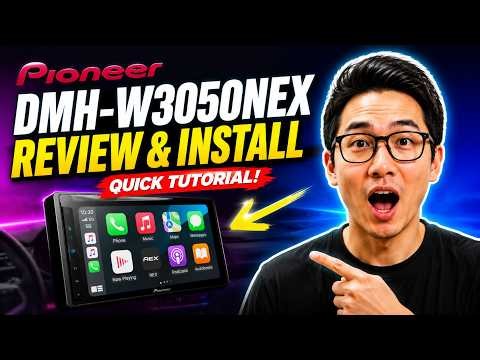 Pioneer Dmh-W3050Nex Review & How To Install | Quick Tutorial 🔧⚡