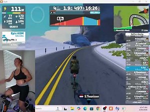 Zwift Training Paying Off? 3 Mins faster - Mountain Mash Ride