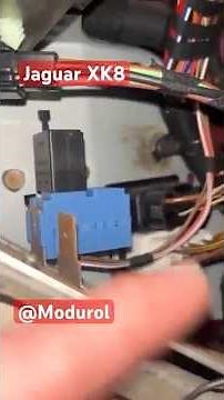 Jaguar XK8 Heated Mirror Relay Location #Shorts #jaguarxk8 #modurol