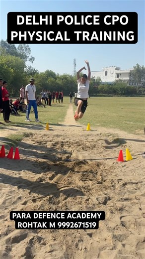 CPO DELHI POLICE PHYSICAL TRAINING PARA DEFENCE ACADEMY ROHTAK #1600mtrruning #delhipolice