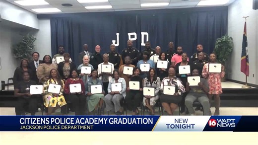 Jackson police welcome graduates of citizens police academy