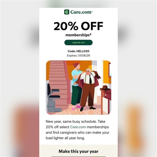 Email Design Inspiration by Care.com | Email Love