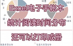 Excel做的电子手帐本