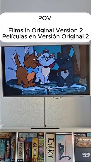 😁🔊MIAUUU #Aristogatos VERSIÓN ORIGINAL | ORIGINAL VERSION #shorts #disney #doblaje