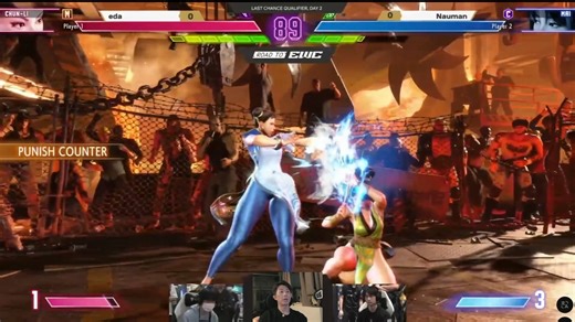 EWC街霸6LCQ随便看看：eda VS Nauman