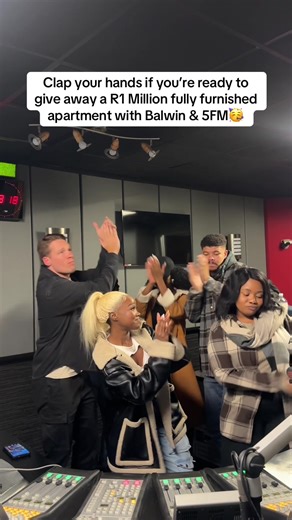 Today is THEE Day!! 🥳🤩 Someone is walking away with a R1 Million Fully Furnished apartment courtesy of @balwin.properties sport marathon series and 5FM 🥳 Tune into #5Drive at 3PM to be part of this life changing moment 🤩🔥 5 Drive will be brining you the show LIVE from the Reid Lifestyle Estate 🏡
