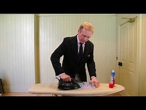 Ironing a shirt part 1, the collar.