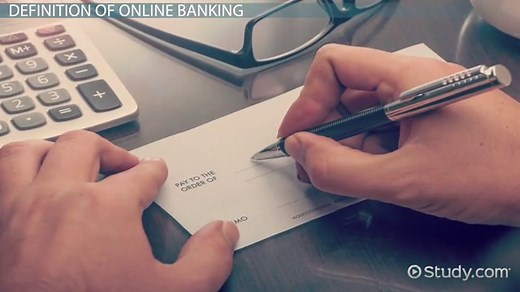 Online Banking Definition, Types & Services