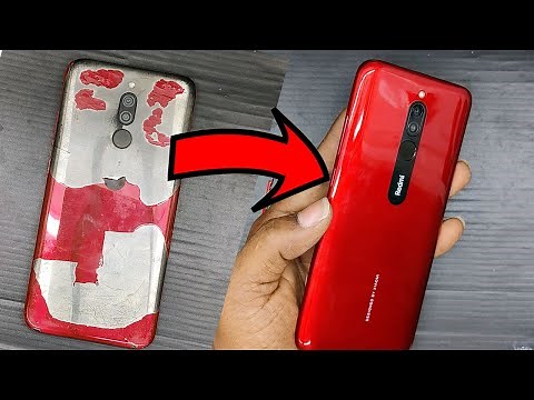 Redmi Back Panel or Glass Replacement 2022 | How to Change Redmi 8 Back Panel | Mi 8 Damage Solution