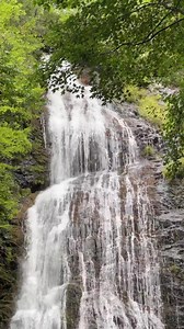 OK Mother Nature, I see you flexing. 💪💦 Located just outside Great Smoky Mountains National Park, the mighty Mingo Falls is a massive, 120-foot waterfall located on the Cherokee Indian Reservation. While Mingo Falls is a short hike, it will still leave you breathless. During the summer, visitors can take in the majestic falls while being surrounded by beautiful rhododendron and mountain laurel. Even though this trail is a bit outside of the Gatlinburg area, it is absolutely worth the trip. Mak