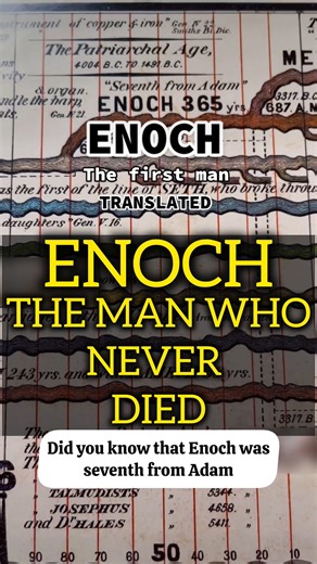 753K views · 10K reactions | Enoch - The Man Who Never Died. #Enoch #Genesis #immortality #immortal #creationism #creationscience #worldwideflood #globalflood #noahsflood #adamstimechart #ATC | Lost World Museum | Facebook