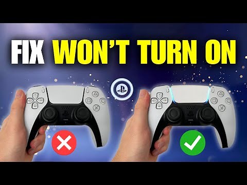 How To Fix PS5 Controller Won't Turn On / Charge