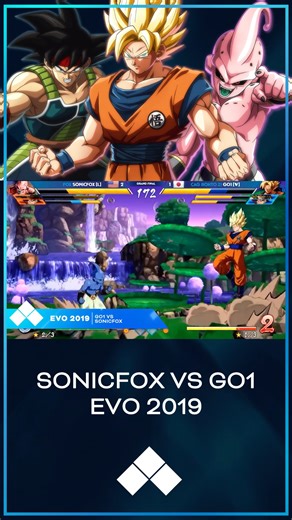 SonicFox vs GO1 in DRAGON BALL FighterZ at Evo 2019. From the Best of Arc System Works on Evo Events. | Evolution Championship Series