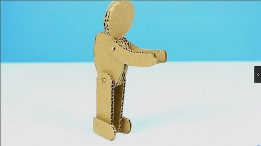 手工机器人纸盒做法幼儿园，简单好上手