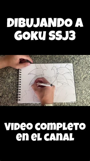 ¡¡¡DIBUJANDO a GOKU SSJ3!!!