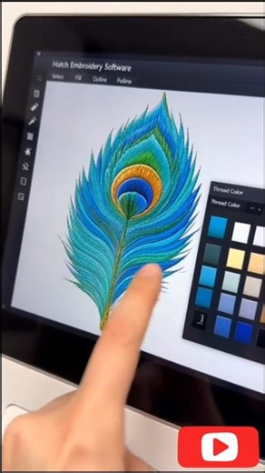 Pfaff creative icon 2 embroidery machine"low poly- 3d