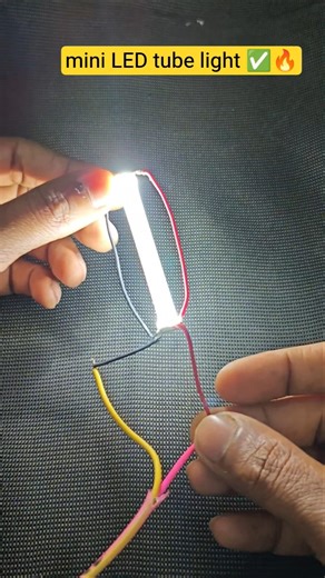 mini tube light #led #electronic #diy