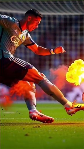 Ronaldo shooting a fireball #ronaldo #football
