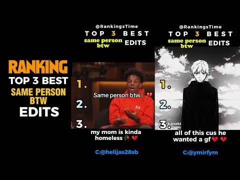 Ranking The best Unexpected Same Person Btw Edits Compilation part 1